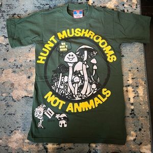 Online Ceramics OG Mushroom House Hunt Mushrooms Not Animals Green Small